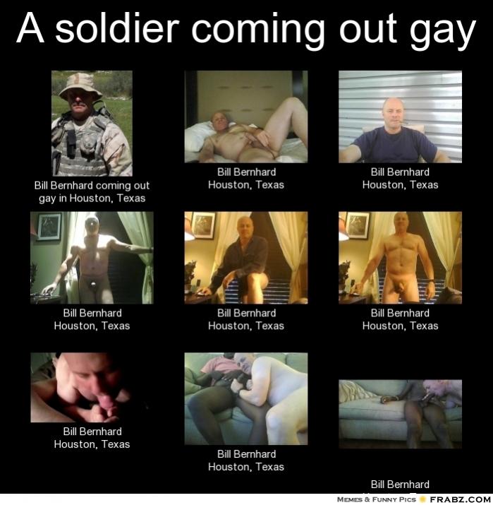 frabz A soldier coming out gay Bill Bernhard coming out gay in Houston d5d689